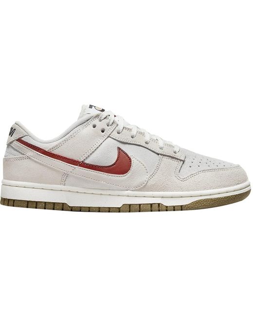 Nike Dunk Low Se 85 Double Swoosh Sail Orange (w) in White | Lyst