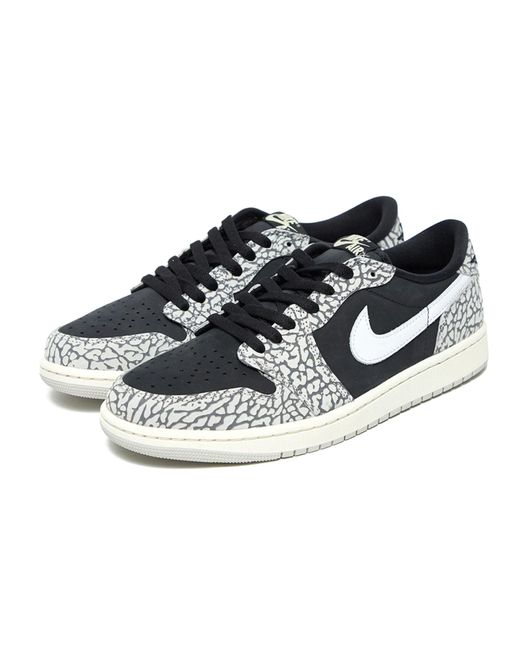 Nike Jordan 1 Retro Low Og Black Cement | Lyst