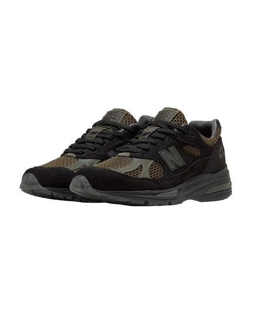 New Balance 991v2 Miuk Stone Island Black for Men | Lyst