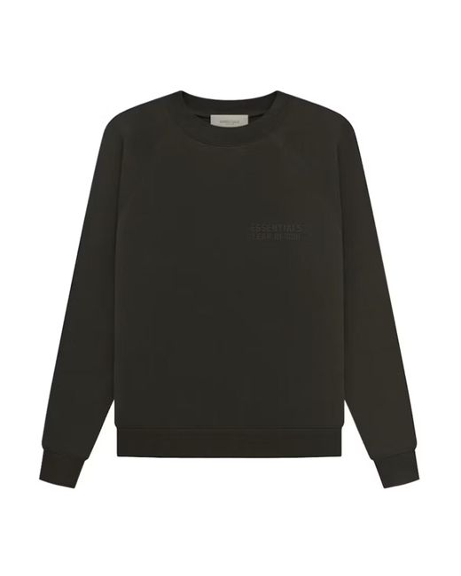 Fear of god essentials 3d silicon applique discount crewneck