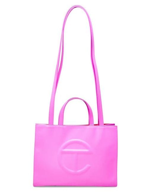 Telfar Shopping Bag Medium Azalea in Pink