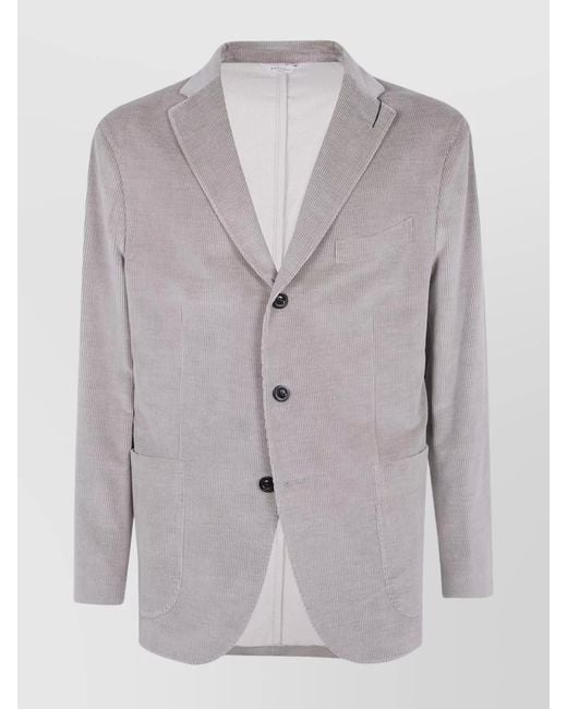 Boglioli Gray Jacket for men