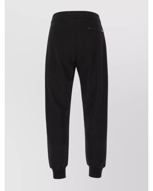 McQueen Black Sweatpants for men
