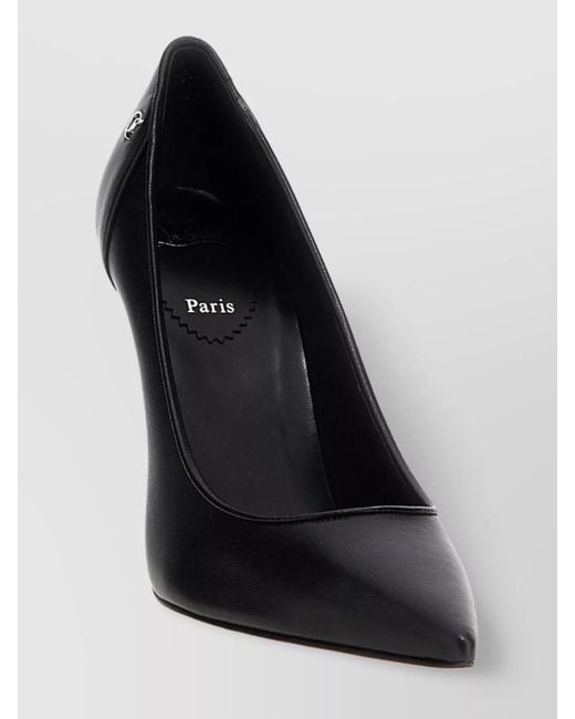 Christian Louboutin Black Nappa Leather Pumps