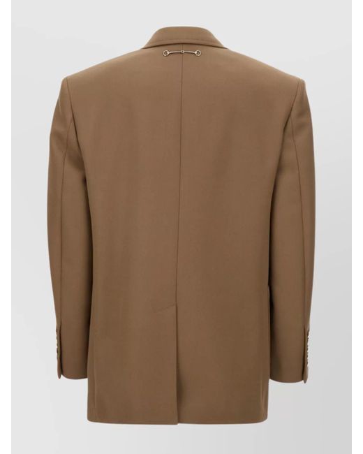 Gucci Brown Wool Blazer