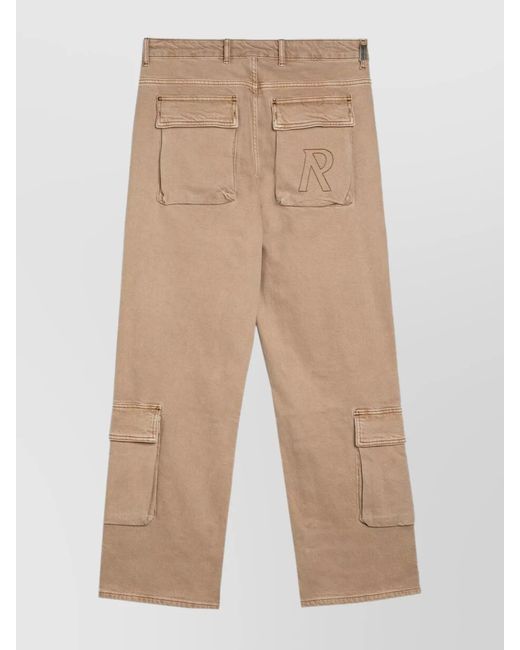 Represent Natural Straight Trousers for men