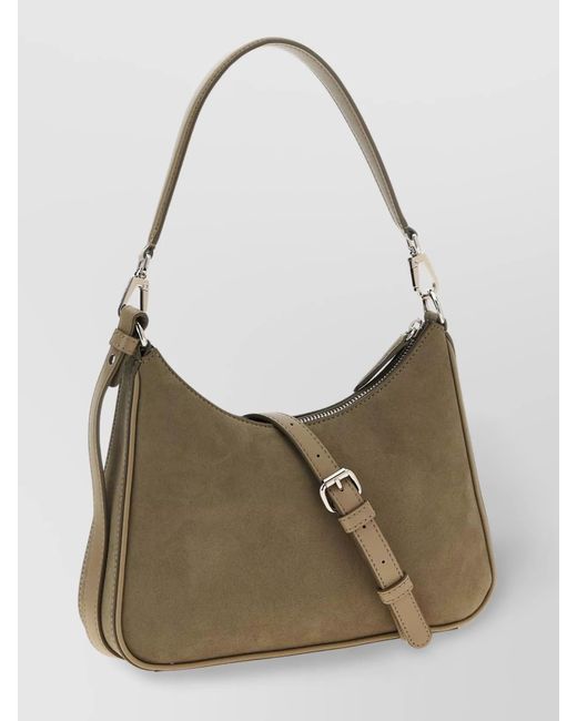 Stella McCartney Gray Na Polyamide Shoulder Bag