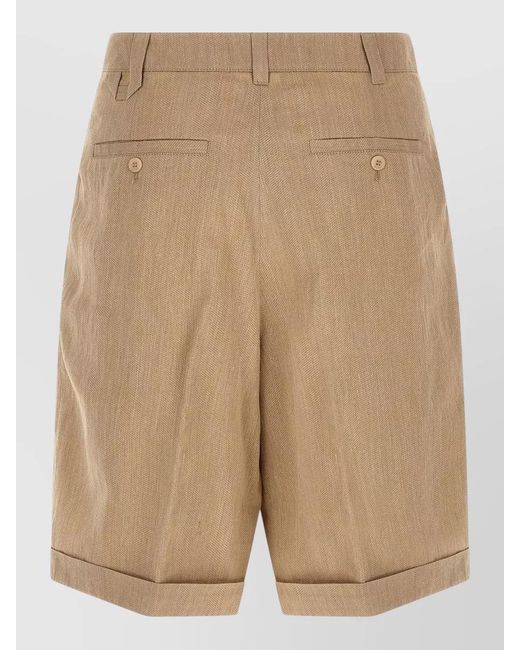 Jacquemus Natural Le Short Pastro Tailored Bermuda Shorts for men