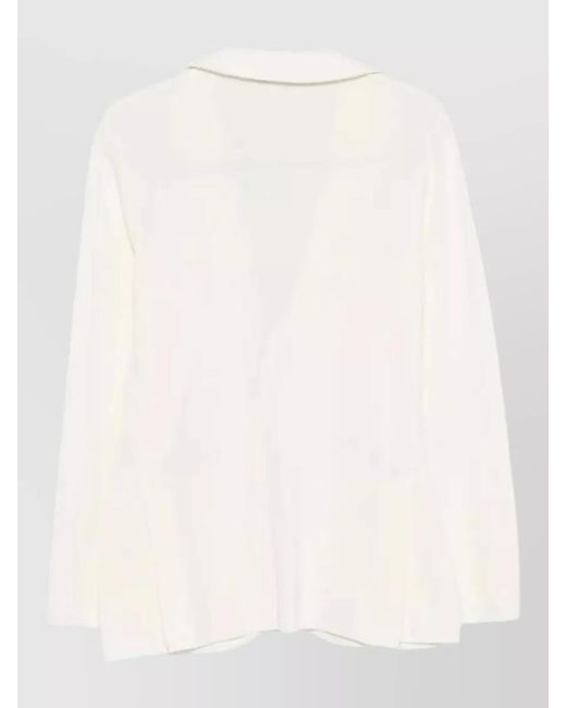 Lardini Natural Cotton Long-Sleeve Cardigan Jacket for men