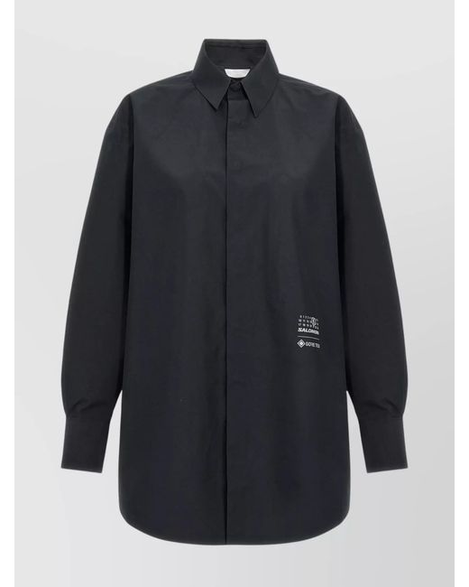 MM6 by Maison Margiela Blue Printed Shirt