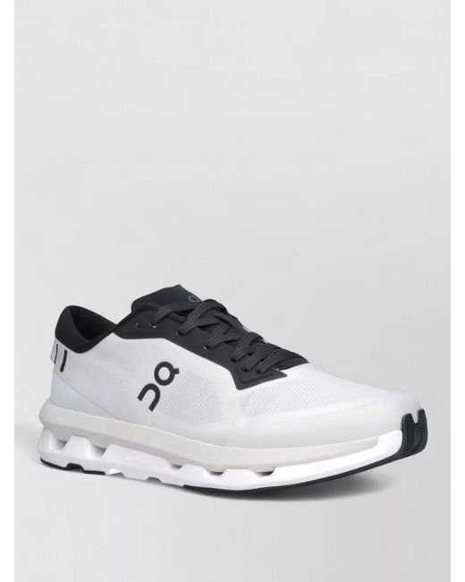 On Shoes Metallic Low Top Lace Up Mesh Rubber Sneakers for men