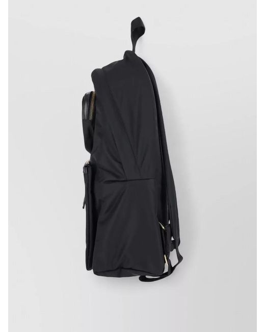 Anya Hindmarch Black Versatile Backpack Featuring Adjustable Straps