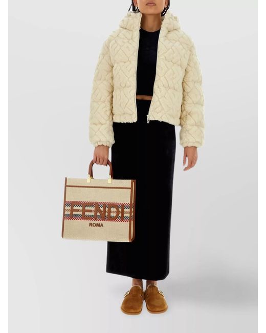 Fendi Black Velvet Slim-Fit Long Skirt