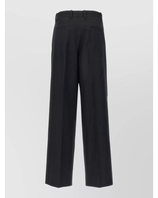 ARMARIUM Blue Giorgia Pants Wide Leg Belt Loops