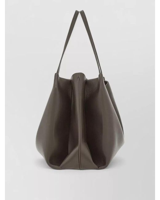Ferragamo Brown Tote M Leather Tote Bag