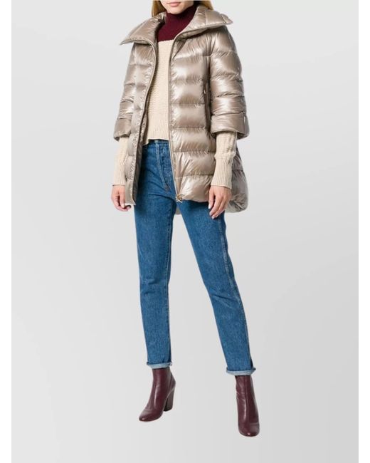 Herno Natural Cleofe Padded Puffer Down Jacket