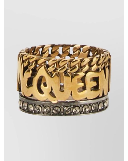 McQueen Metallic Ring