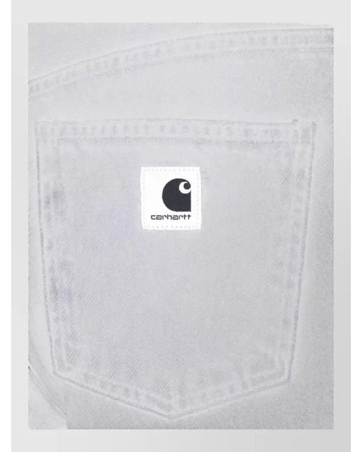Carhartt Blue Straight-Leg Jeans