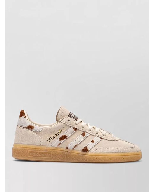 Adidas Natural Handball Spezial Suede Sneakers Animal Print
