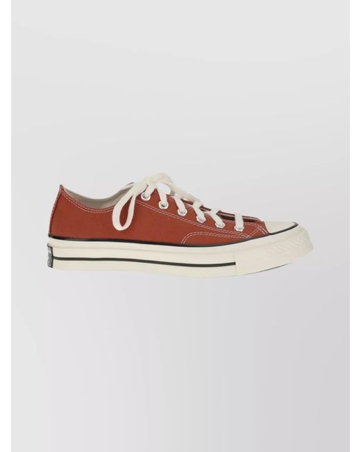 Converse Pink Low-Top Canvas Sneakers