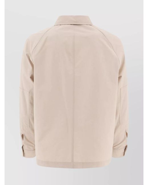 Vince Natural Cotton-Blend Utility Jacket for men