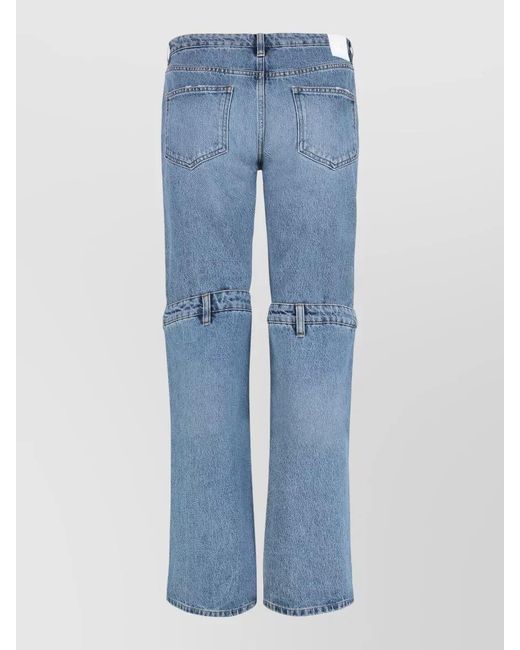 Coperni Blue Denim Straight-Leg Jeans