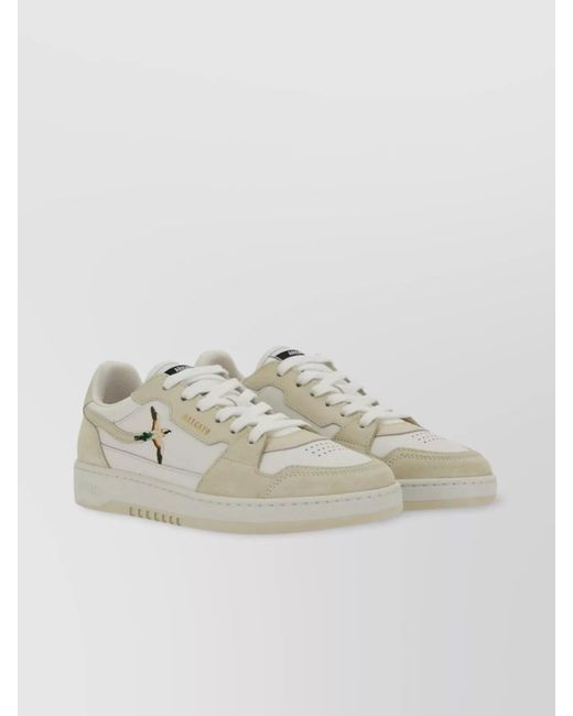 Axel Arigato Metallic Leather Low-Top Sneakers