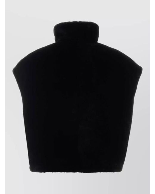 Prada Black Reversible Fur Jacket