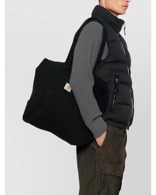 Carhartt Black Bayfield Organic Cotton Tote for men
