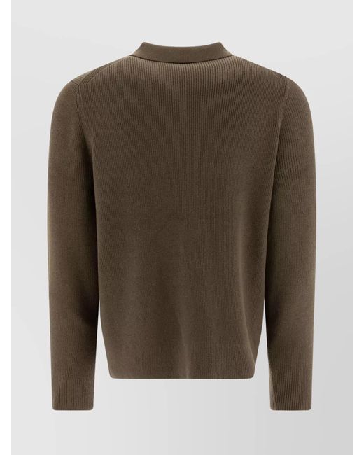 Vince Green Wool Blend Cardigan for men