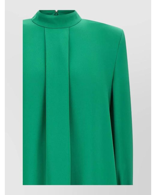 Valentino Garavani Green Silk Maxi Dress