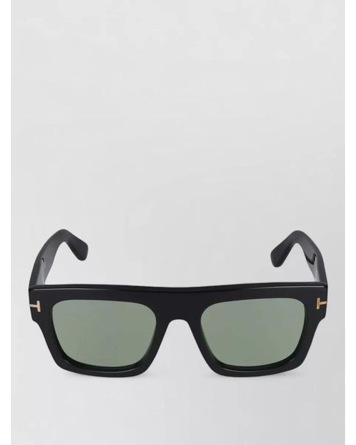Tom Ford Metallic Square Sunglasses Ft0711 01N 20 145