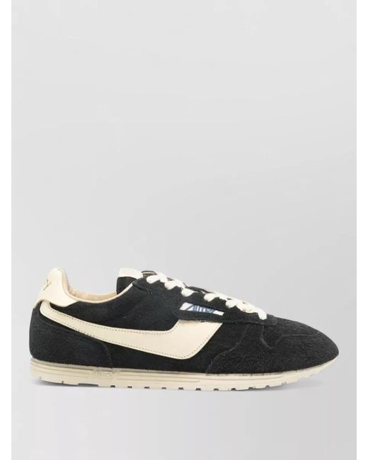 Autry Multicolor Suede Low-Top Sneakers for men