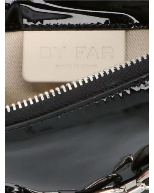 By Far Black Rachel Mini Leather Shoulder Bag