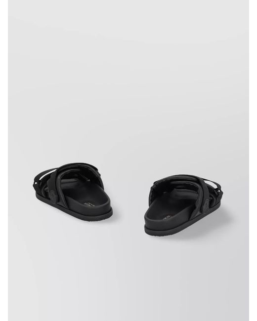 Moncler Multicolor Leather Slides