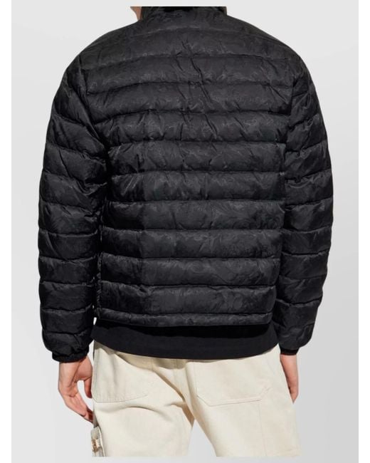 Versace Black Down Puffer Jacket for men
