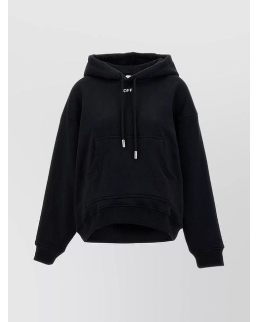 Off-White c/o Virgil Abloh Black Cotton Hoodie
