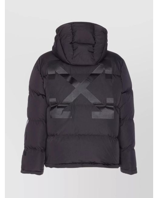 Off-White c/o Virgil Abloh Blue Off Diagonal Arrow Down Jacket for men