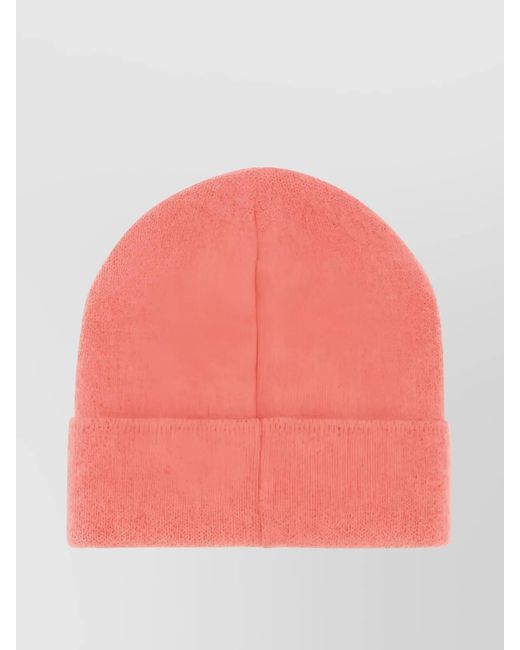 By Far Pink Alpaca Beanie Hat