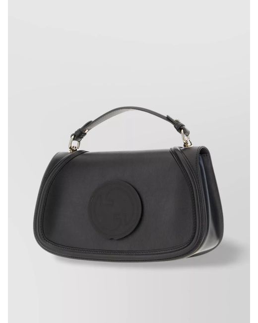 Gucci Black Blondie Medium Leather Shoulder Bag