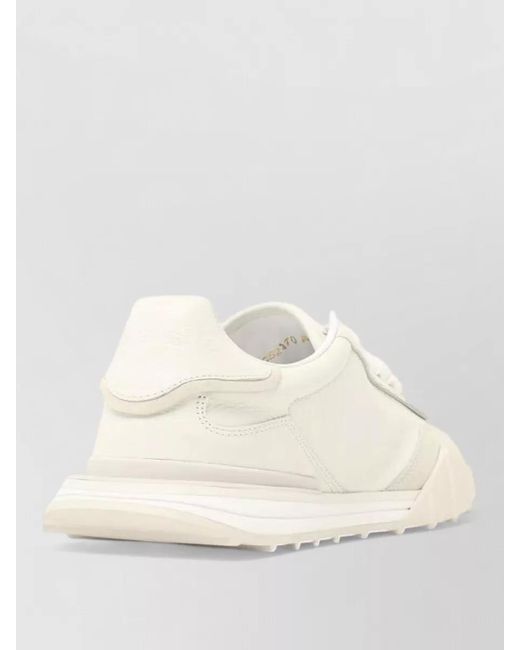 Dolce & Gabbana Natural Calfskin Leather Low-Top Sneakers for men