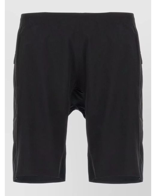 Veilance Blue Nylon Track Shorts for men