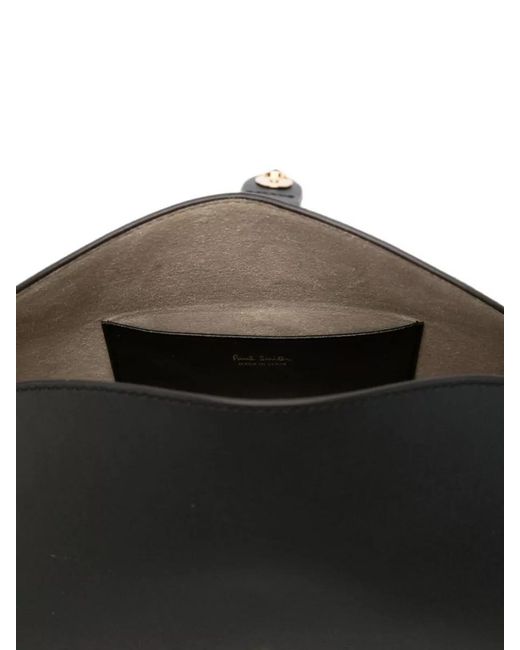 Paul Smith White Leather Clutch Bag