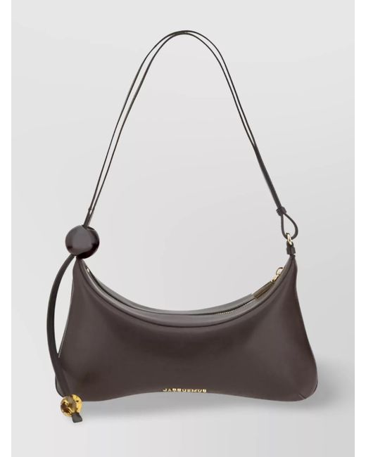 Jacquemus Gray The Pearl Shoulder Bag