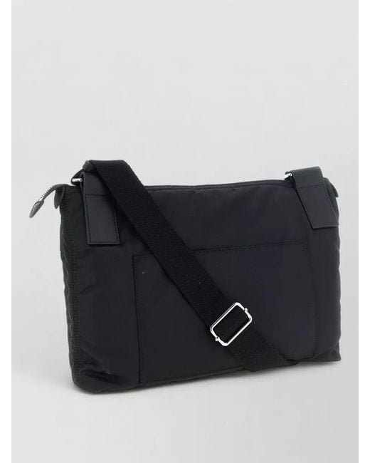 Maison Margiela Black Zip Computer East West Shoulder Bag for men