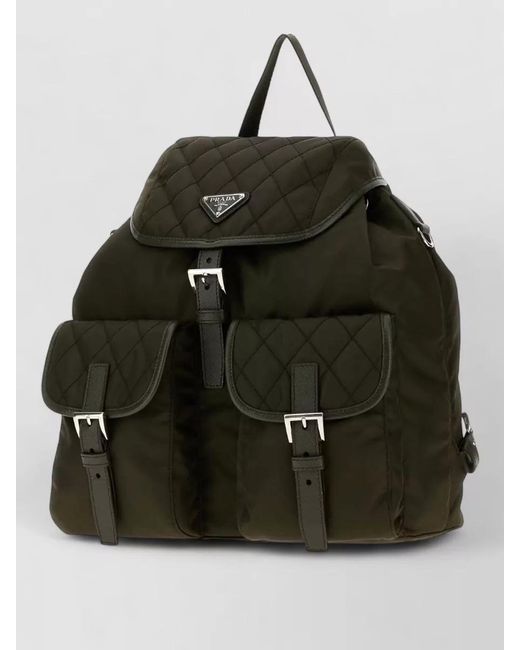 Prada Black Explore Recycled Polyamide Backpack