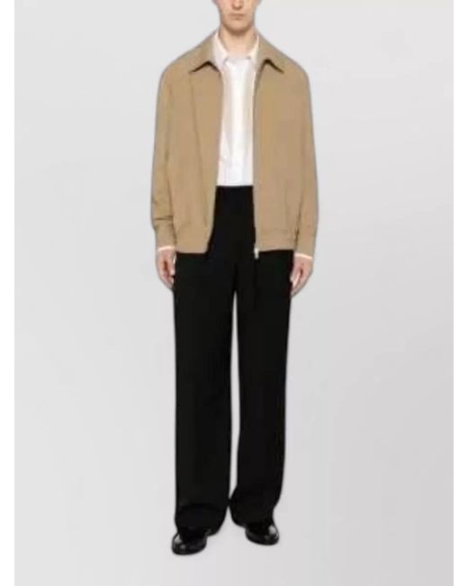 Lardini Black Attitude Wide Leg Tailored Trousers for men