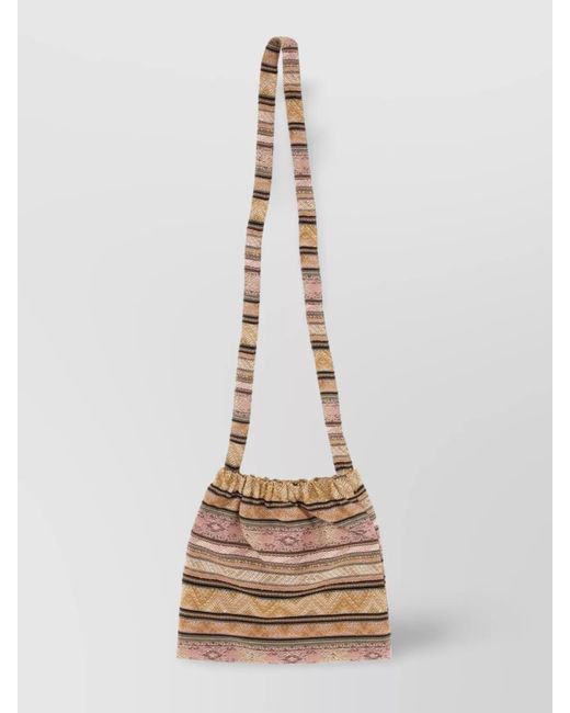Needles Natural Canvas Bag for men