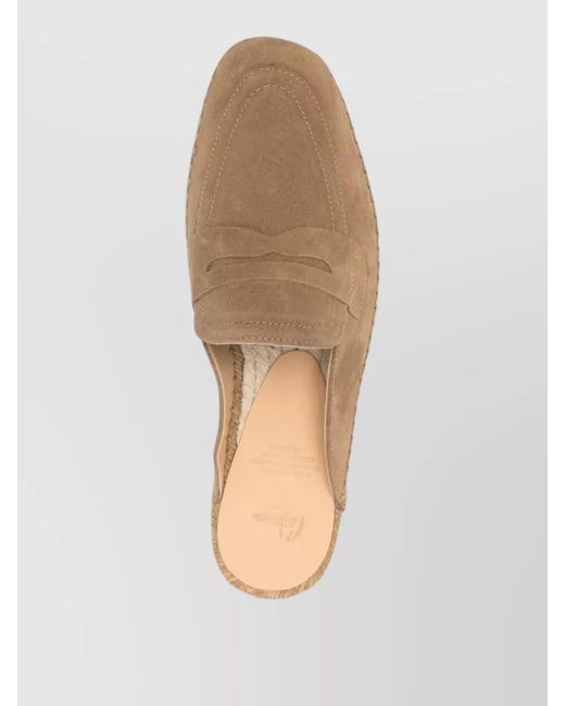 Castaner Multicolor Nando Loafer Espadrille Sole Penny Strap for men