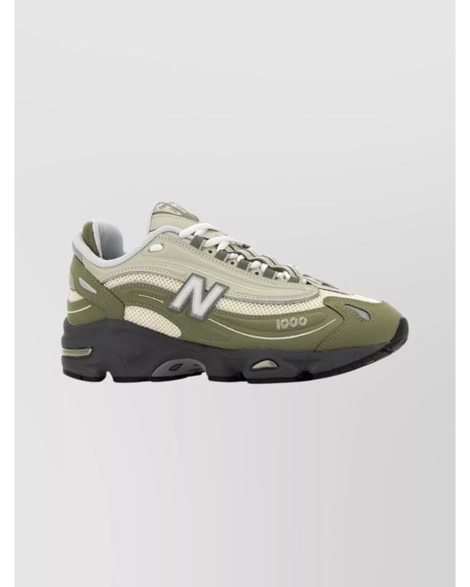 New Balance Multicolor Mesh Low-Top Sneakers